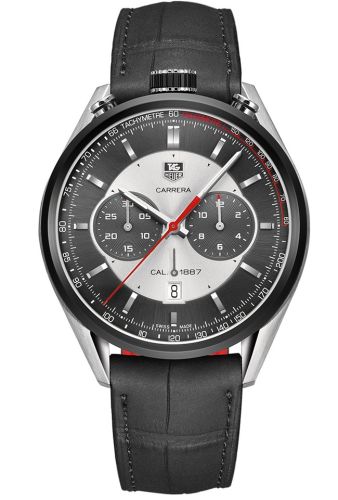 TAG Heuer Carrera Calibre 1887 45 Bullhead Stainless Steel / Titanium /Jack Heuer